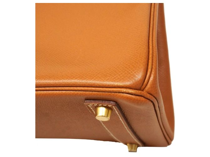 Borsa Haut à Courroies 32 di Hermès D'oro - Ansicht 7