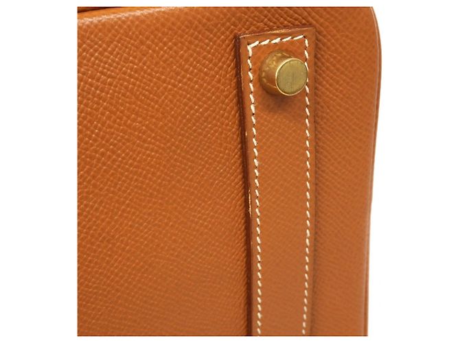 Borsa Haut à Courroies 32 di Hermès D'oro - Ansicht 8