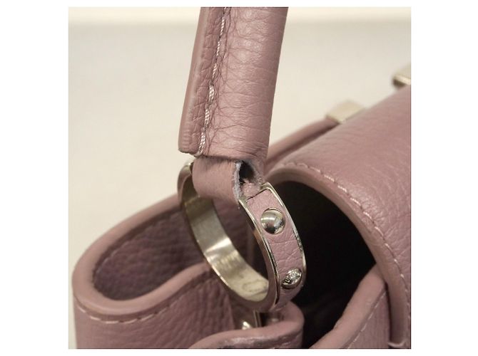 Borsa Capucines BB Rosa Louis Vuitton - vista 8