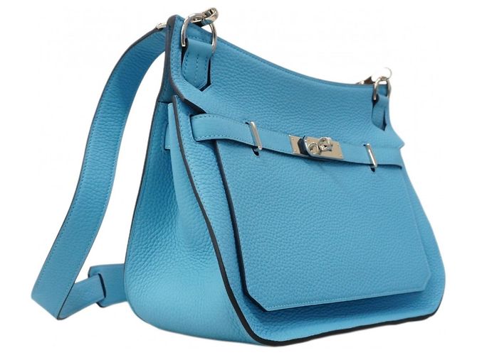 Borsa a Spalla Jypsiere 26 di Hermès Blu - vista 2