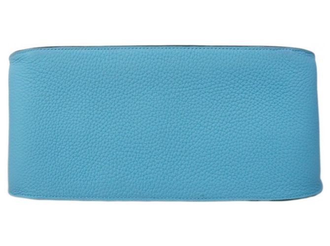 Borsa a Spalla Jypsiere 26 di Hermès Blu - vista 3