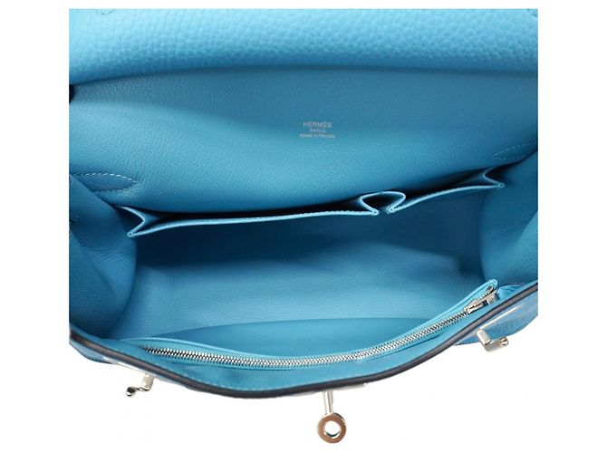 Borsa a Spalla Jypsiere 26 di Hermès Blu - vista 4