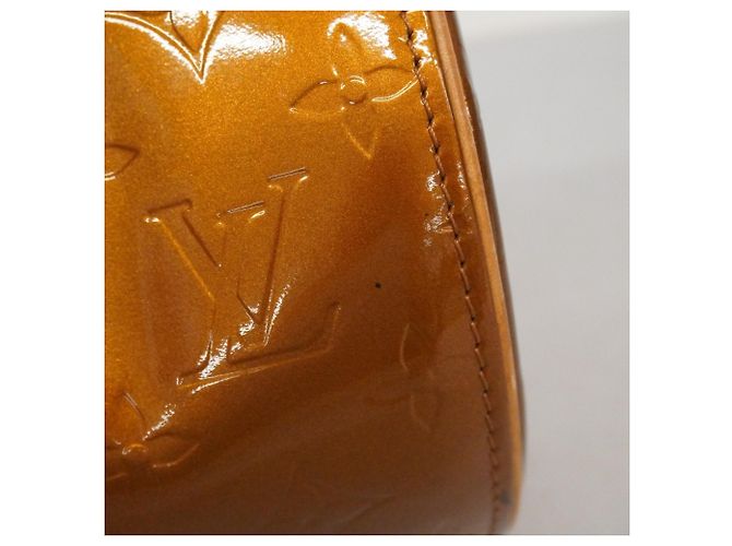 Borsa a mano Bedford Vernis Louis Vuitton Bronzo - vista 10