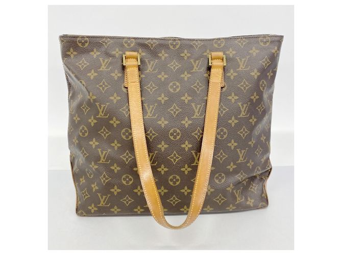 Borsa Tote Cabas Mezzo Monogram Louis Vuitton Marrone - vista 10
