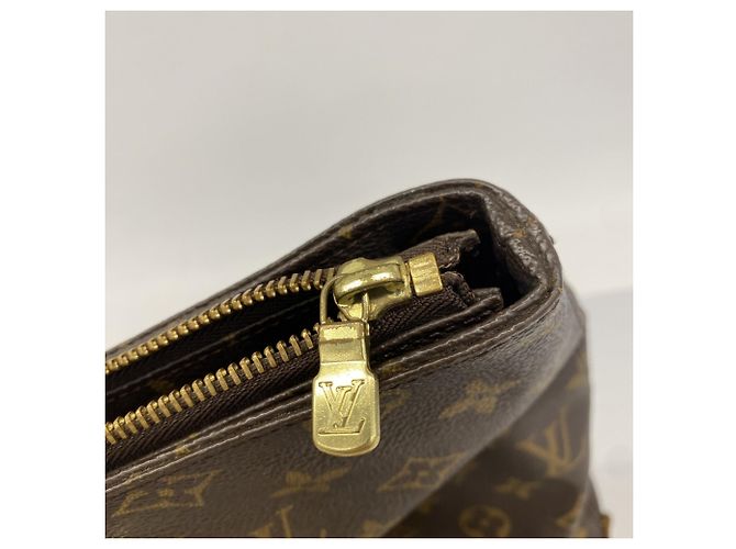 Borsa Tote Cabas Mezzo Monogram Louis Vuitton Marrone - vista 9