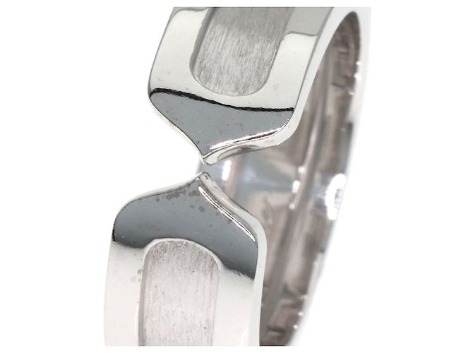 Anello Cartier C2 #50 in oro bianco 18K - vista 7