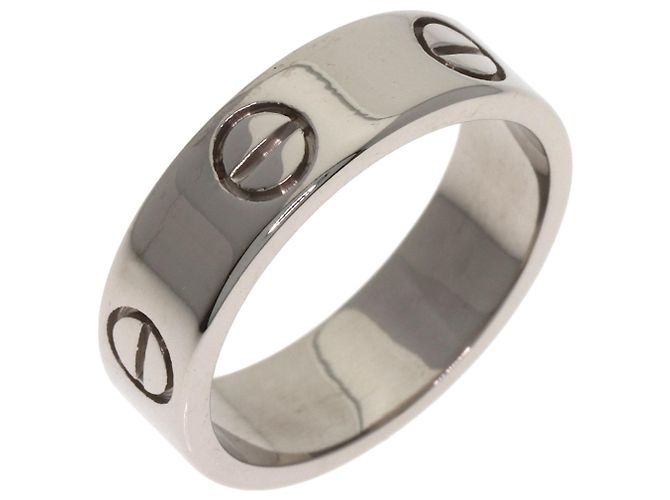 Anello Love Cartier in oro bianco 18K - vista 2