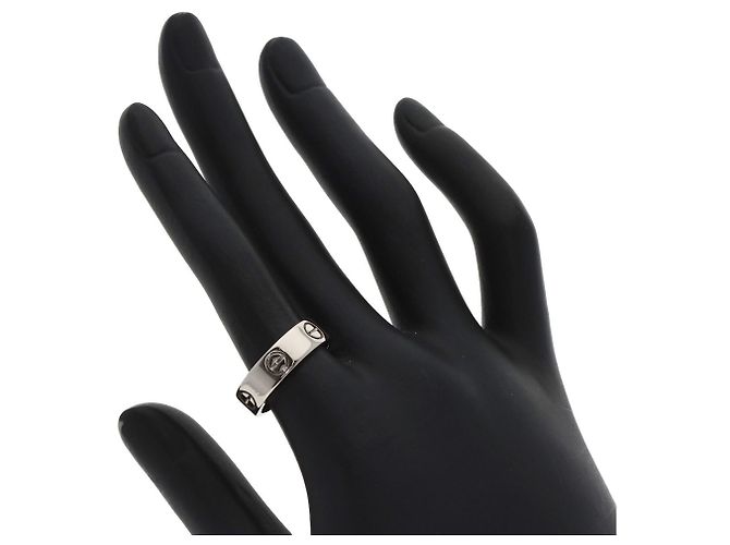 Anello Love Cartier in oro bianco 18K - vista 5