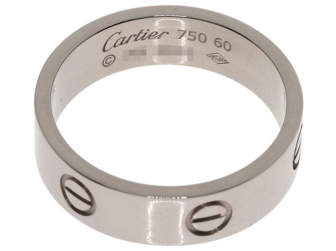 Anello Love Cartier in oro bianco 18K - vista 4