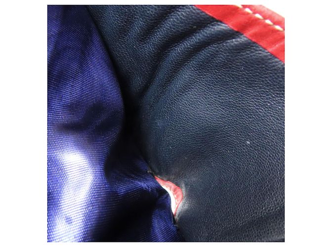 Billetera bi-fold de nylon Gucci Azul marino - vista 14
