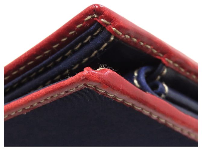 Billetera bi-fold de nylon Gucci Azul marino - vista 17