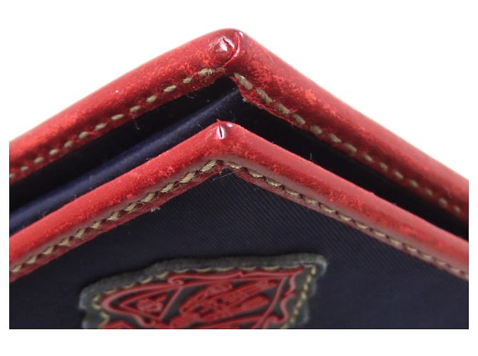 Billetera bi-fold de nylon Gucci Azul marino - vista 20