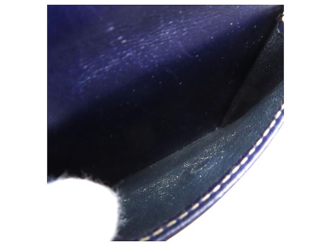 Billetera bi-fold de nylon Gucci Azul marino - vista 6