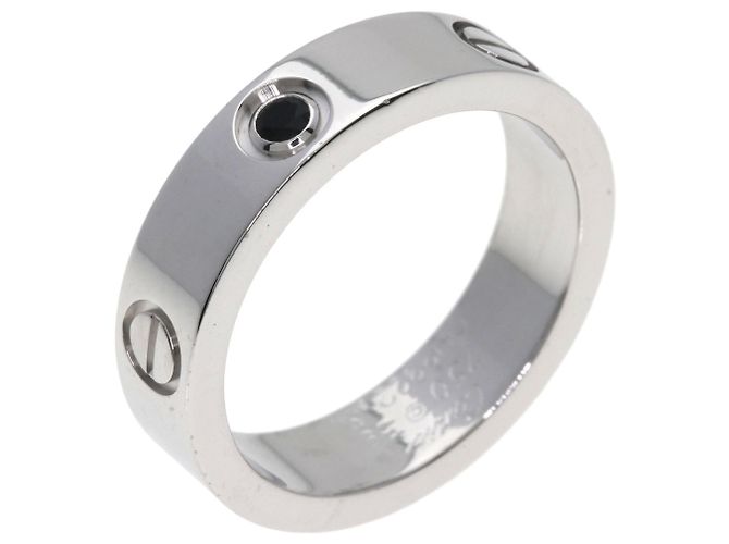 Anello Love Cartier in Oro Bianco - vista 2