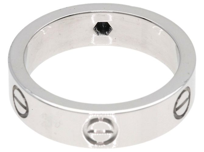 Anello Love Cartier in Oro Bianco - vista 4