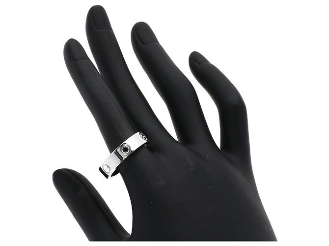 Anello Love Cartier in Oro Bianco - vista 6