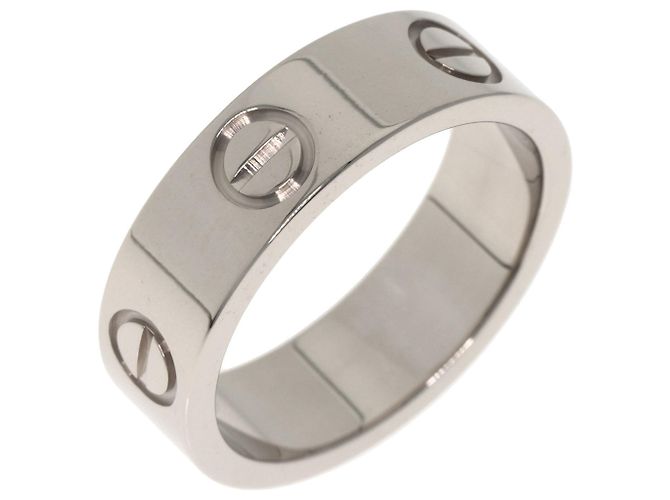 Anello Love Cartier in oro bianco 18K - vista 2