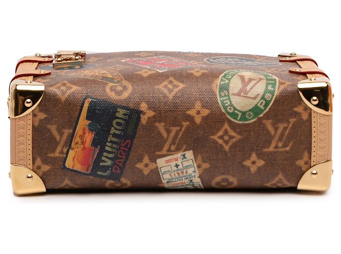 Tronco laterale MM Modalità di volo Monogram marrone Louis Vuitton - vista 3