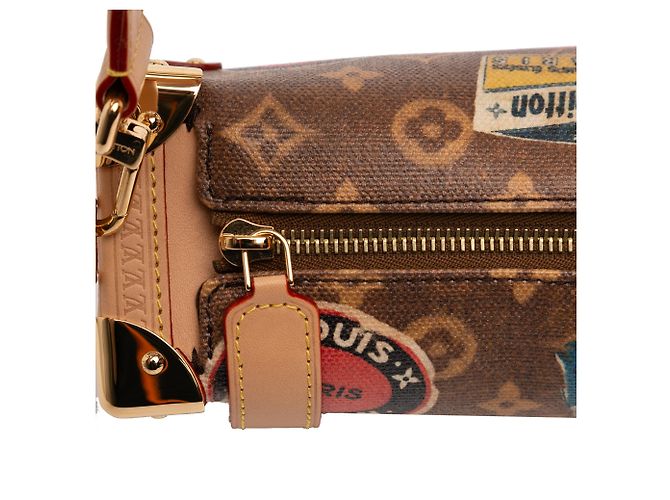 Tronco laterale MM Modalità di volo Monogram marrone Louis Vuitton - vista 6