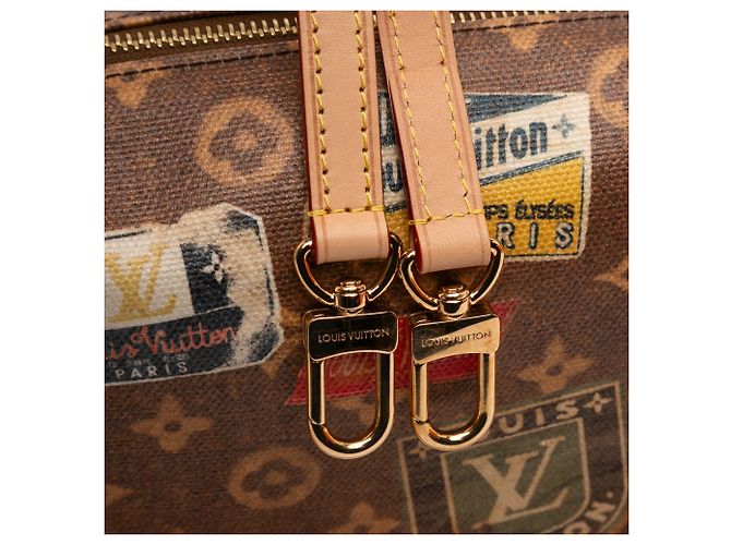 Tronco laterale MM Modalità di volo Monogram marrone Louis Vuitton - vista 7