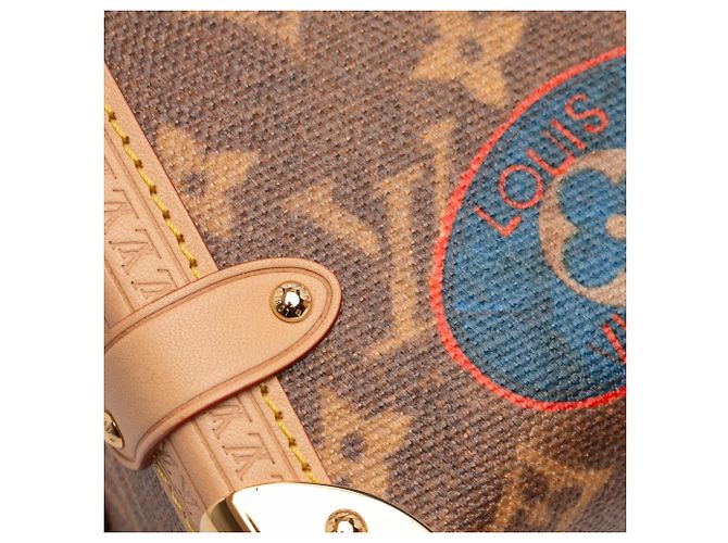 Tronco laterale MM Modalità di volo Monogram marrone Louis Vuitton - vista 8