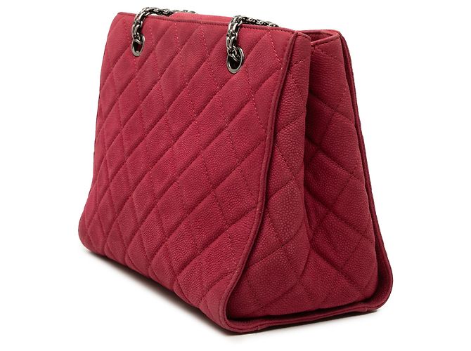 Chanel Rote gesteppte Kaviar Reissue 2.55 Tasche - Ansicht 2