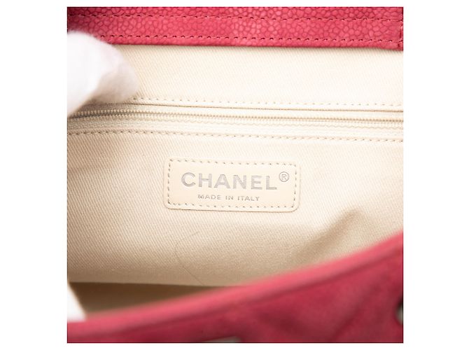 Chanel Rote gesteppte Kaviar Reissue 2.55 Tasche - Ansicht 5