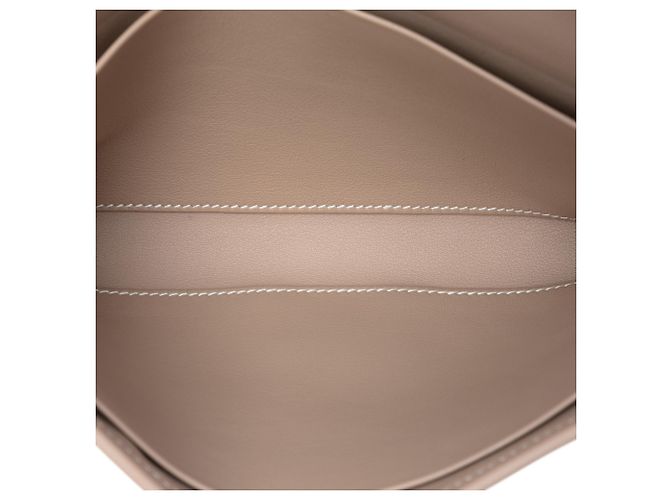 Cartera Hermès Jige Duo en Swift rosa - vista 4