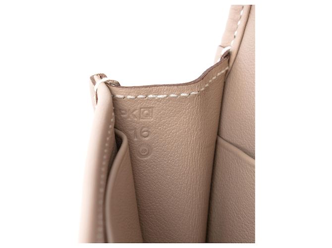 Cartera Hermès Jige Duo en Swift rosa - vista 6