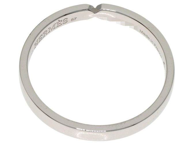 Ring Hermès Anello in Platino Hermes Everkelly #57 - vista 4