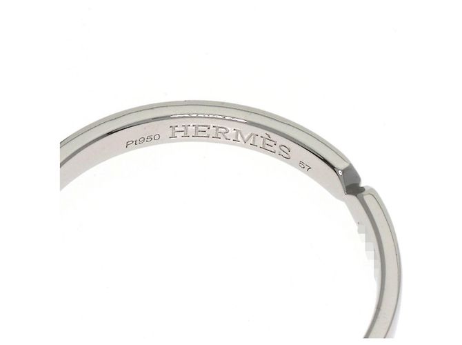 Ring Hermès Anello in Platino Hermes Everkelly #57 - vista 5