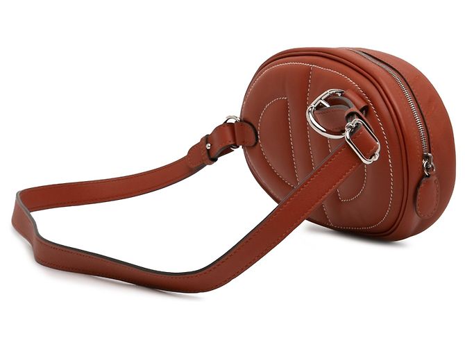 Borsa a Cintura Hermès Red Swift In The Loop Verso Rosso - vista 2