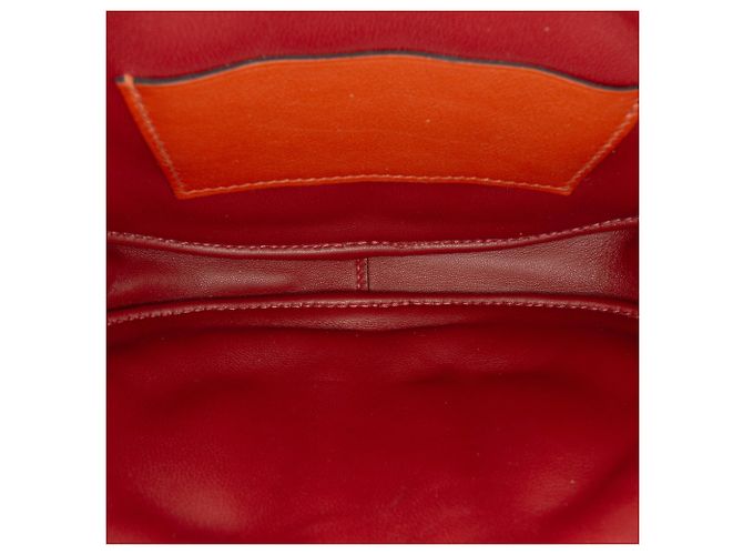 Borsa a Cintura Hermès Red Swift In The Loop Verso Rosso - vista 4
