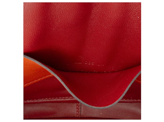 Borsa a Cintura Hermès Red Swift In The Loop Verso Rosso - vista 6