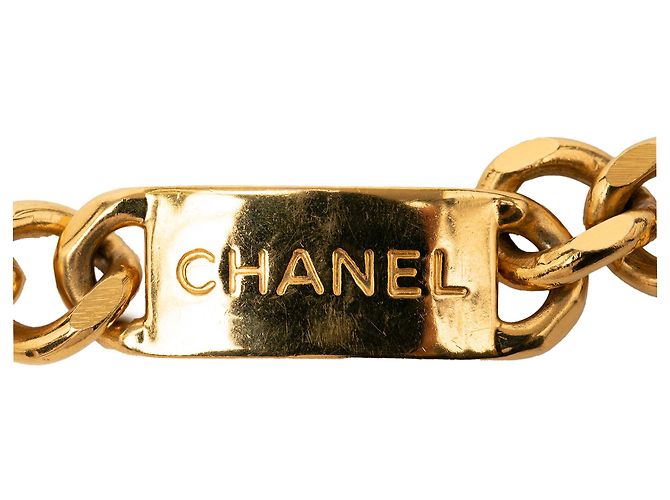 Kette mit Medaillon vergoldet CC Gold Chanel 31 Rue Cambon Golden - Ansicht 3