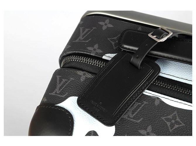 Valigia Louis Vuitton Horizon 55 Monogram Acquerello Multicolore - vista 5