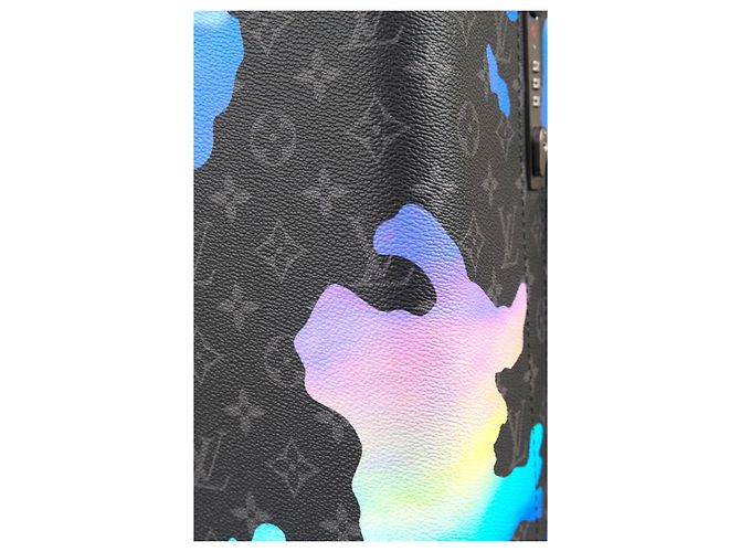 Valigia Louis Vuitton Horizon 55 Monogram Acquerello Multicolore - vista 6