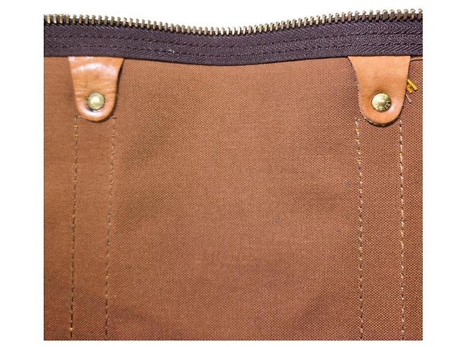 Borsa Boston Keepall 55 Monogram Louis Vuitton Marrone - vista 16