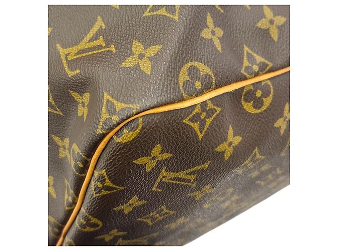 Borsa Boston Keepall 55 Monogram Louis Vuitton Marrone - vista 6