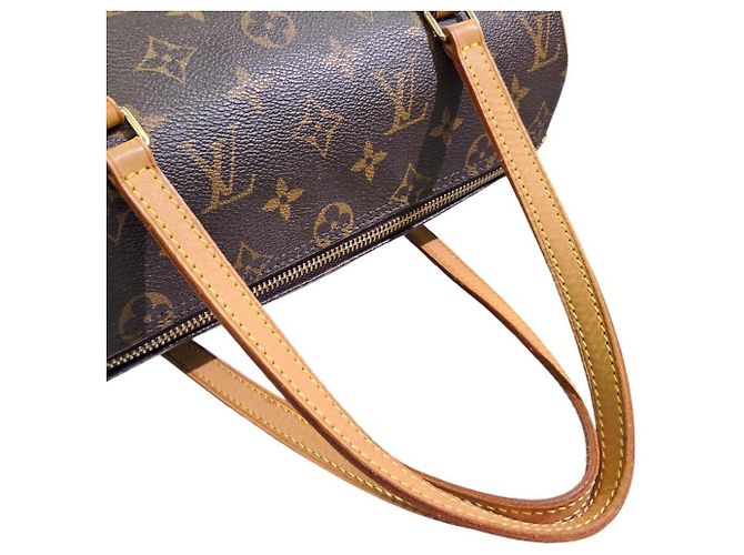 Borsa Tote Louis Vuitton Monogram Papillon 26 Marrone - vista 10