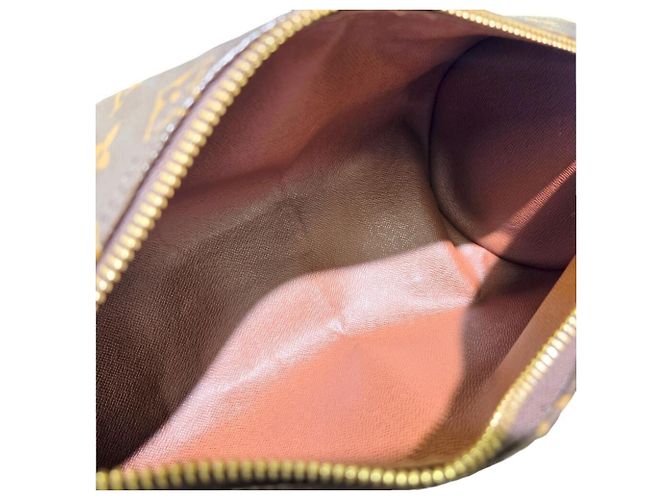 Borsa Tote Louis Vuitton Monogram Papillon 26 Marrone - vista 13