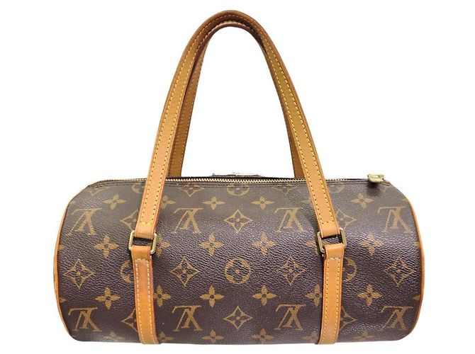 Borsa Tote Louis Vuitton Monogram Papillon 26 Marrone - vista 2