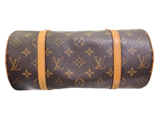Borsa Tote Louis Vuitton Monogram Papillon 26 Marrone - vista 5