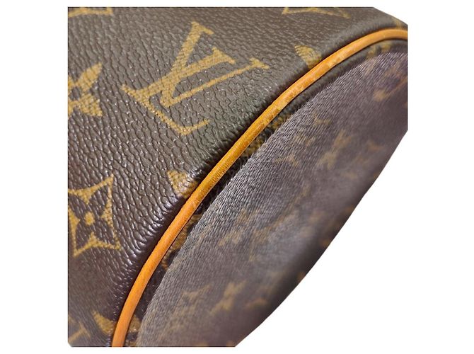 Borsa Tote Louis Vuitton Monogram Papillon 26 Marrone - vista 7