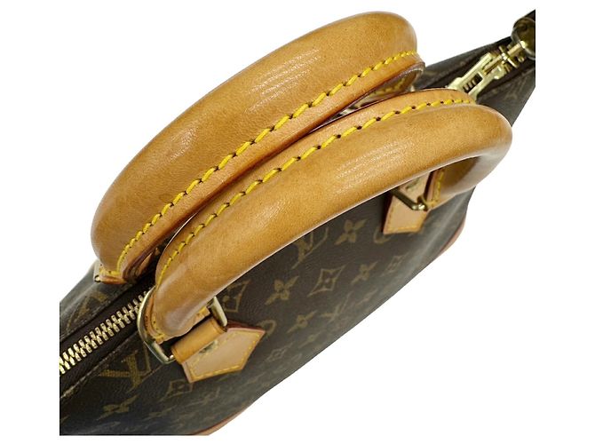 Borsa Alma PM Monogram Louis Vuitton Marrone - vista 12