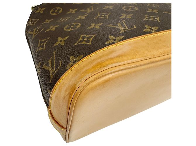 Borsa Alma PM Monogram Louis Vuitton Marrone - vista 6