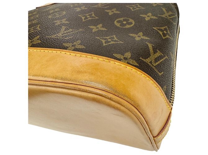 Borsa Alma PM Monogram Louis Vuitton Marrone - vista 9