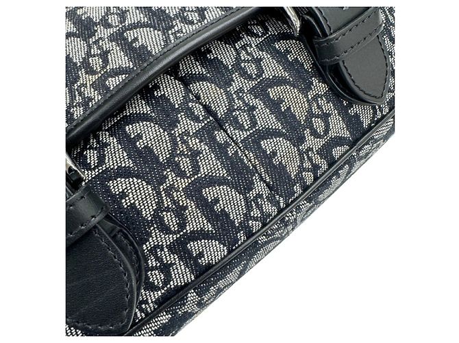 Borsa a Spalla Trotter Navy Christian Dior Nero - vista 10