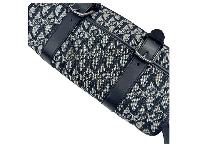 Borsa a Spalla Trotter Navy Christian Dior Nero - vista 11