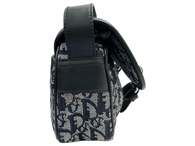Borsa a Spalla Trotter Navy Christian Dior Nero - vista 8